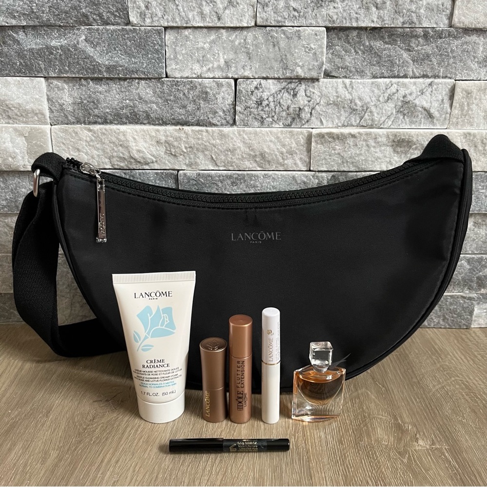 Lancome Makeup Set with Black crossbody Bag